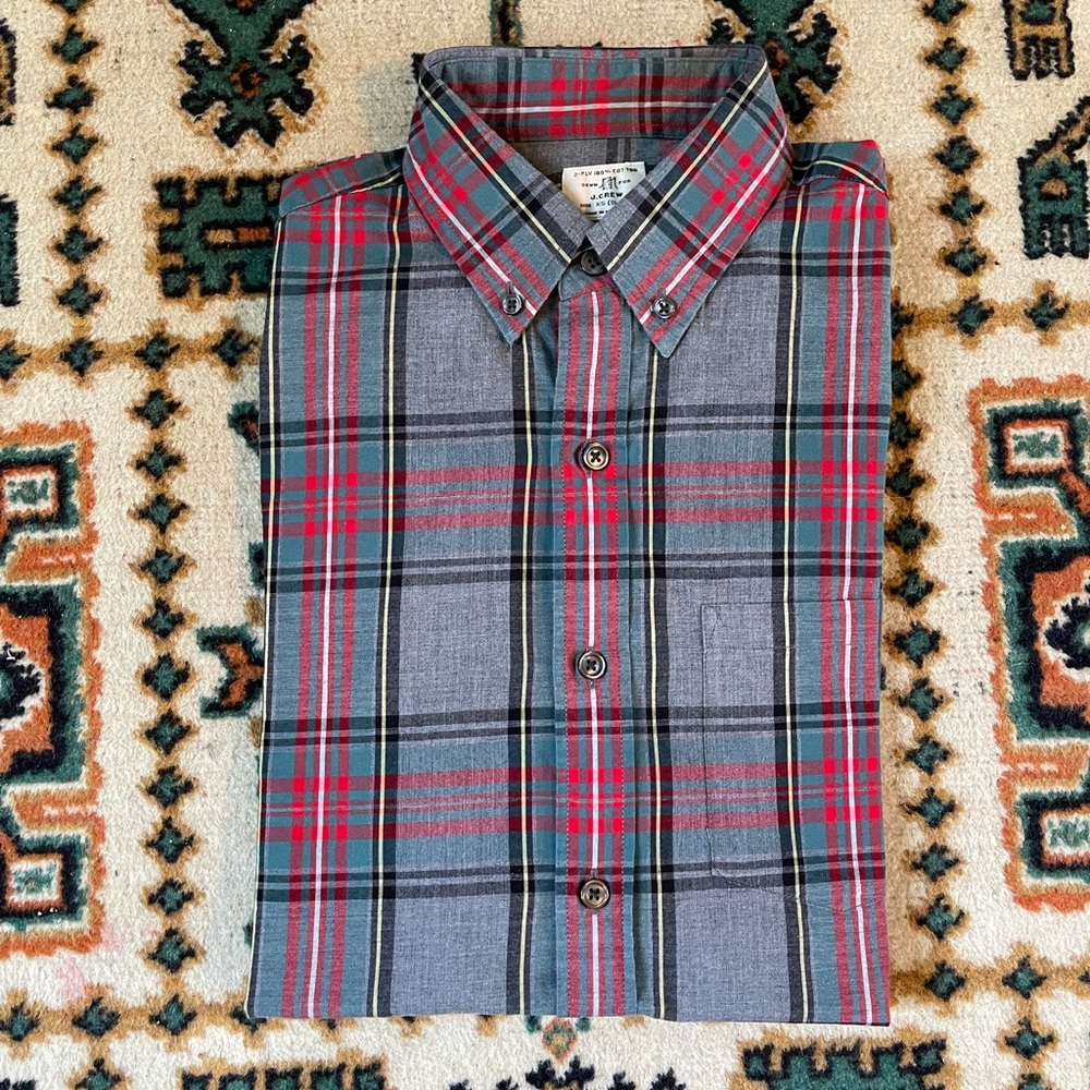 Jcrew plaid shirt